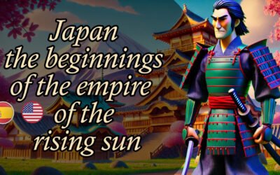 Japan the beginnings of the empire of the rising sun / Learn Spanish / English Through Stories