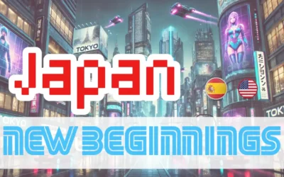 Japan, New beginnings  / Learn Spanish / English Through Stories